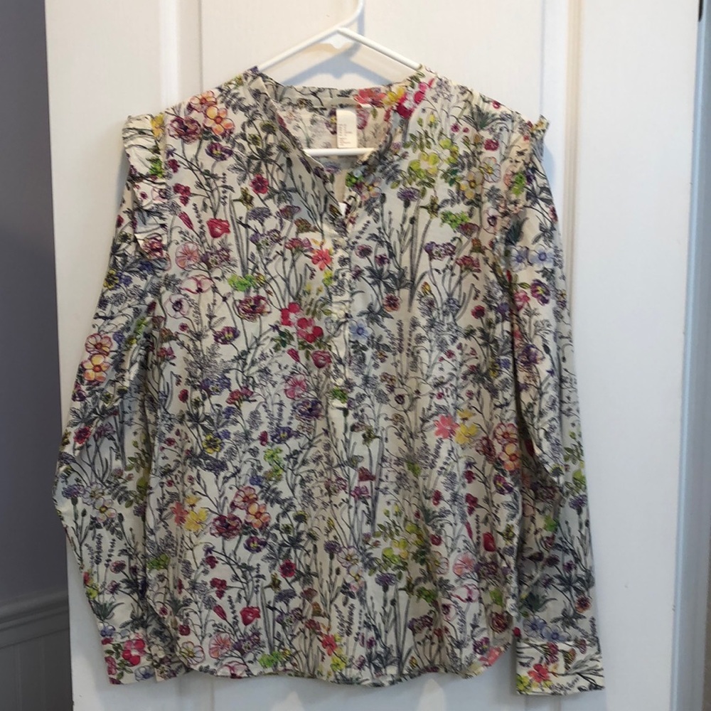H&M Floral Top.